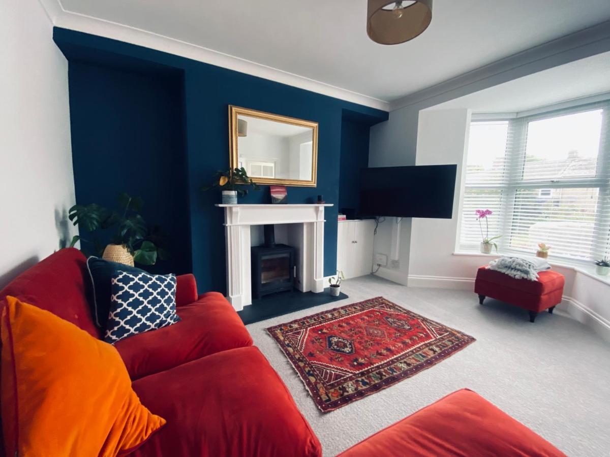 Beautiful 2 Bed End Terrace Victorian Town House Apartment Redruth Bagian luar foto
